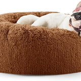 Calming Donut Bed for Dogs and Cats