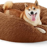 Calming Donut Bed for Dogs and Cats