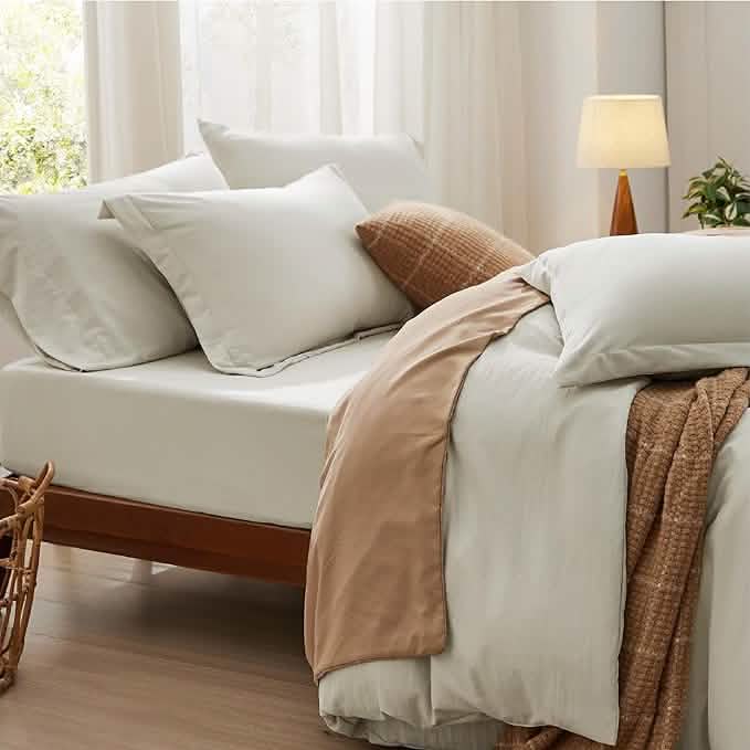 Comprehensive Prewashed Duvet Cover Set