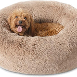 Calming Donut Bed for Dogs and Cats