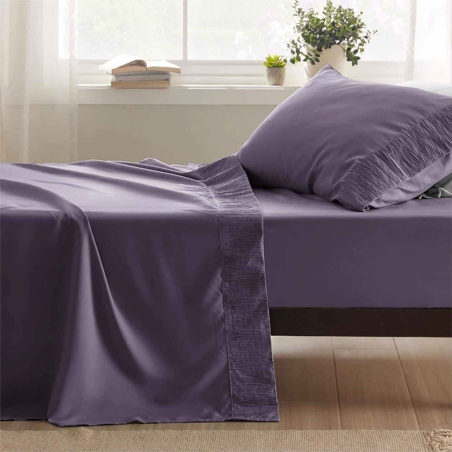Ruched Sheet Set