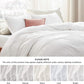 Striped Tufted Embroidery Duvet Cover Set