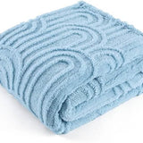 Arch Shaggy Sherpa Fleece Blanket