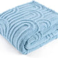 Arch Shaggy Sherpa Fleece Blanket