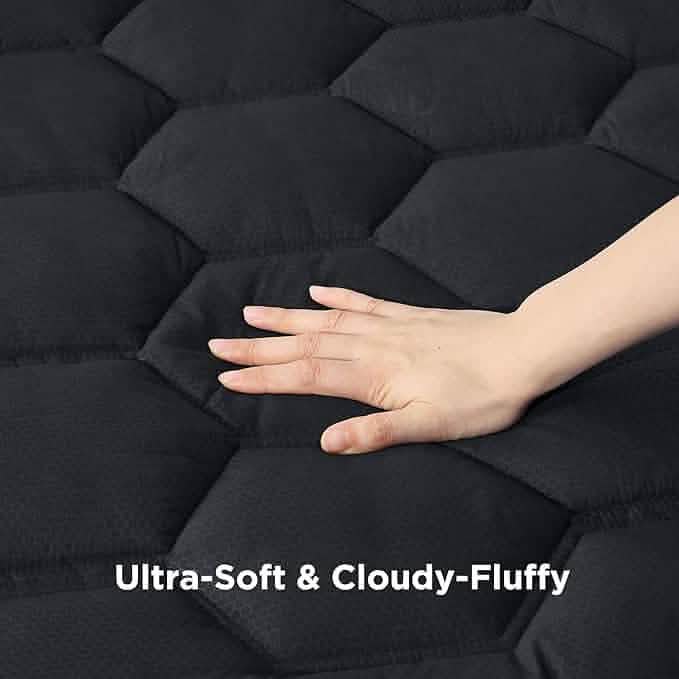 GentleSoft™ Three-Zone Quilted Mattress Pad