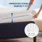 GentleSoft™ Three-Zone Quilted Mattress Pad