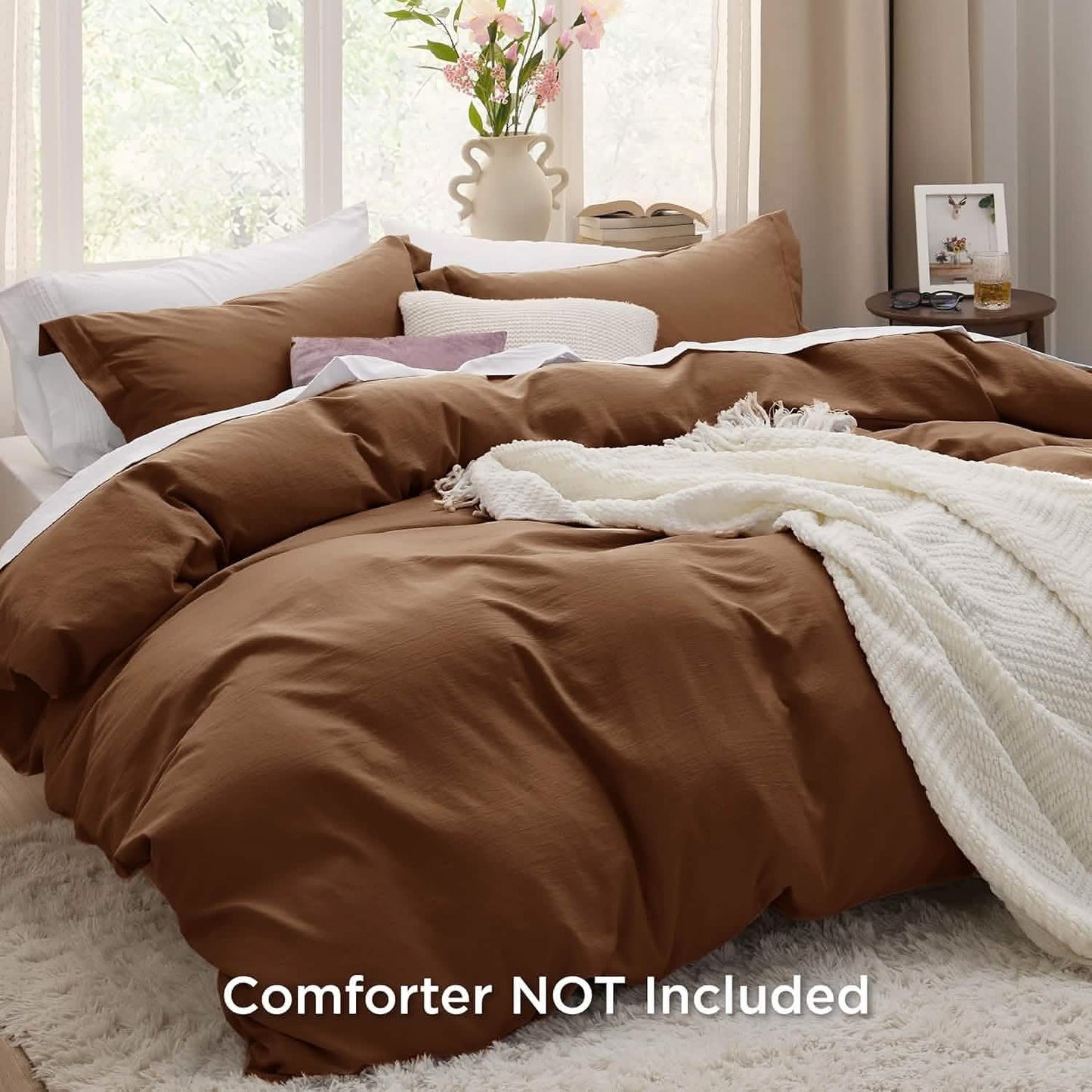 Prewashed Polyester Microfiber Duvet Cover Set