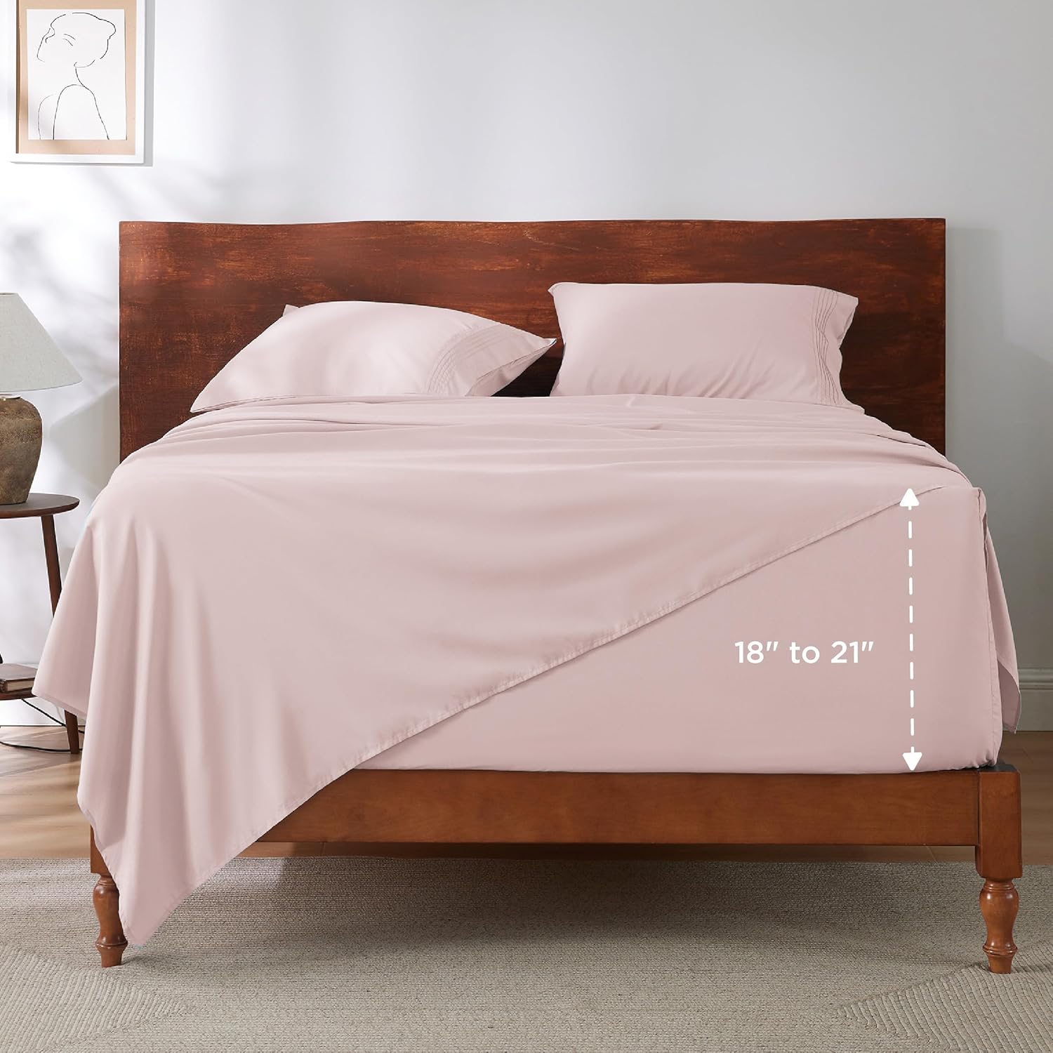 Moisture-Wicking Polyester sheet set