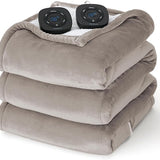 Bedsure Electric Heated Flannel Blanket