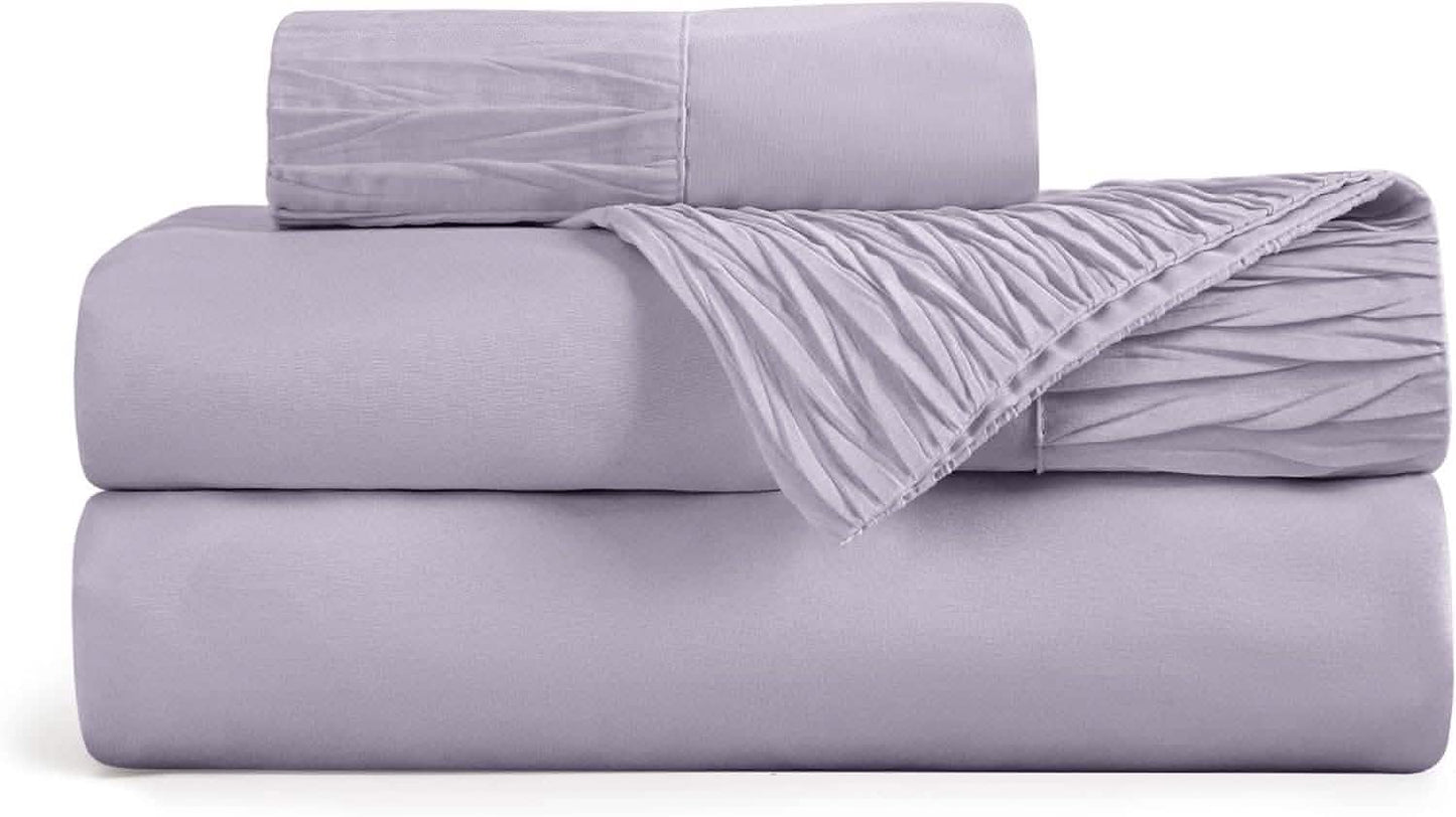 Ruched Sheet Set-2