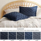 Tufted Embroidery Pillow Shams