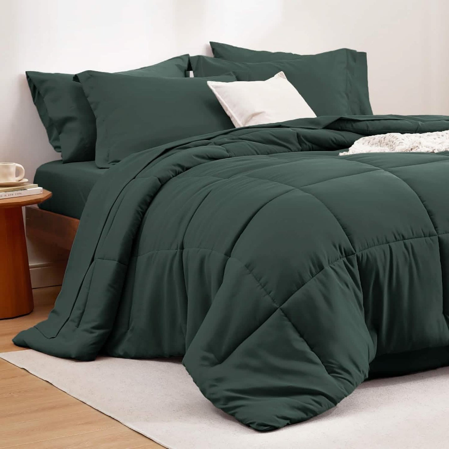 Comforter Set - 7 Pieces Solid