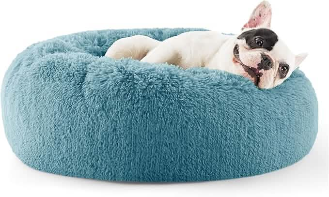 Calming Donut Bed for Dogs and Cats