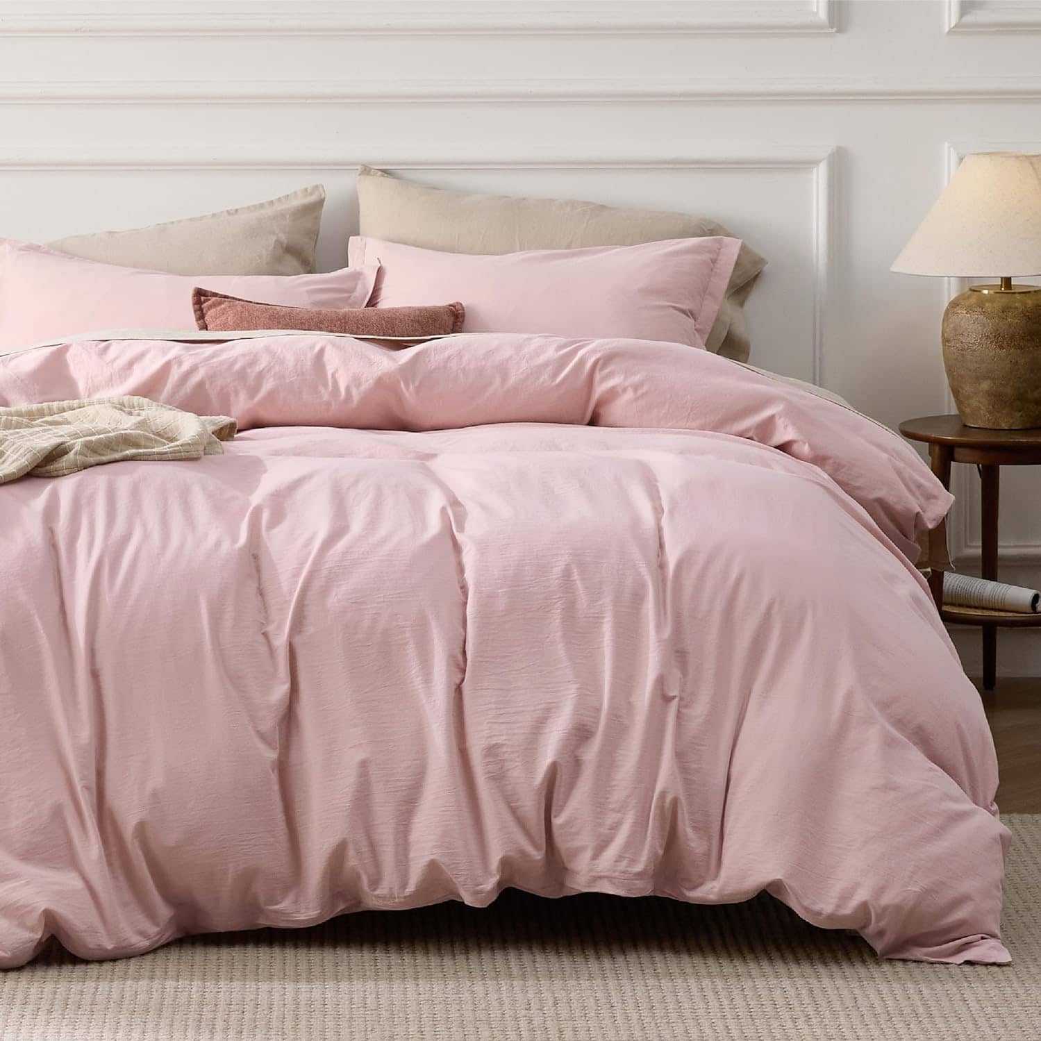 100% Washed Cotton Duvet Cover