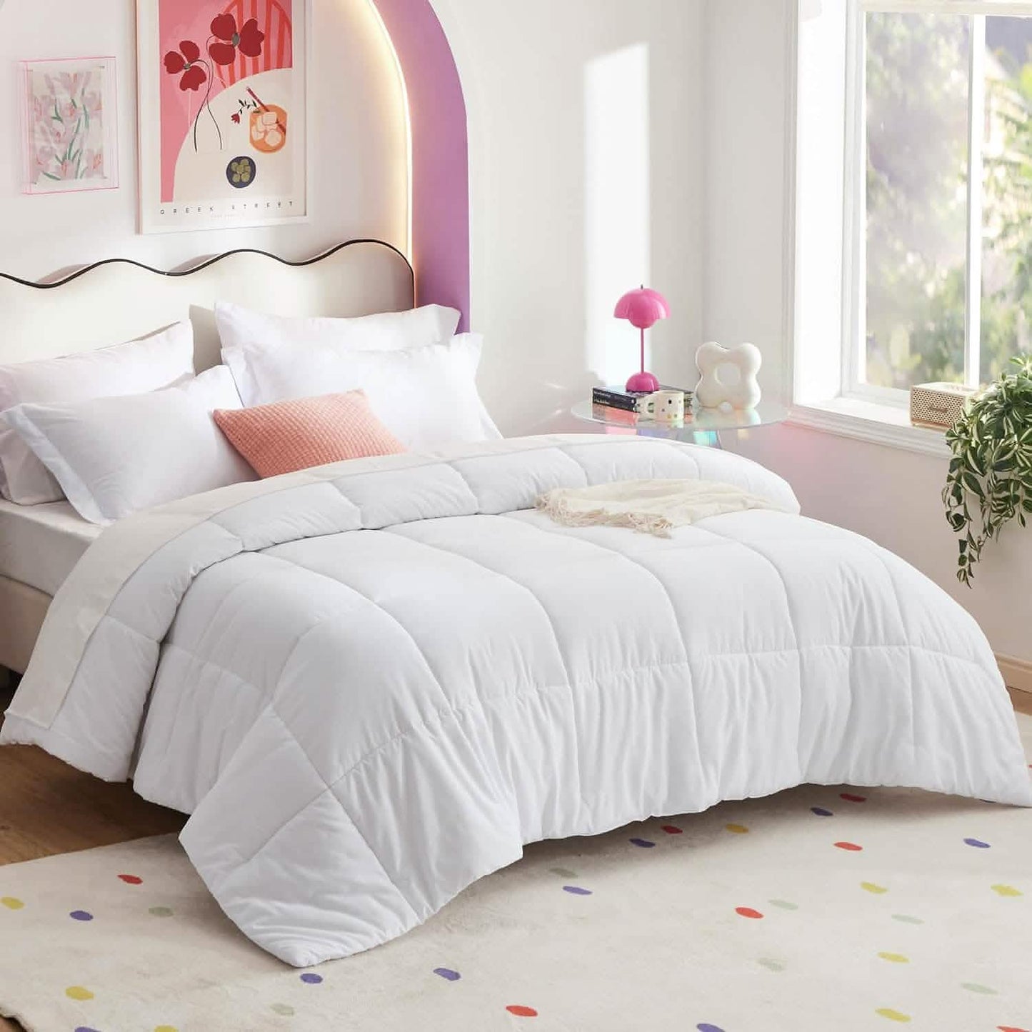 Comforter Set - 7 Pieces Solid