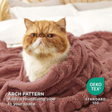 Arch Shaggy Sherpa Fleece Blanket