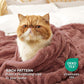 Arch Shaggy Sherpa Fleece Blanket