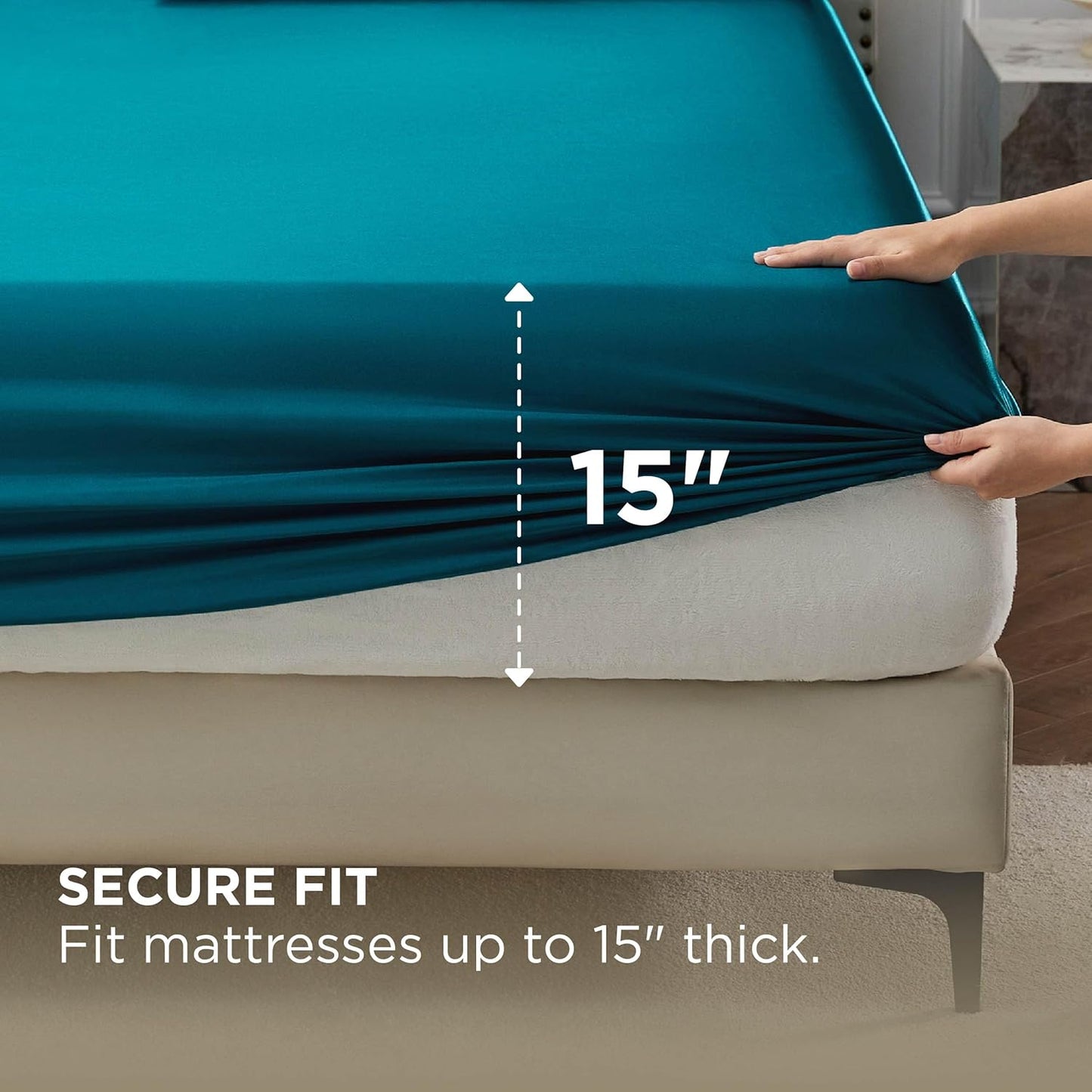 Satin Fitted Sheet