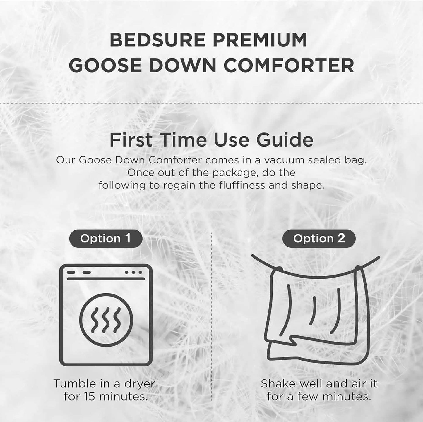 Goose Feather Down Comforter