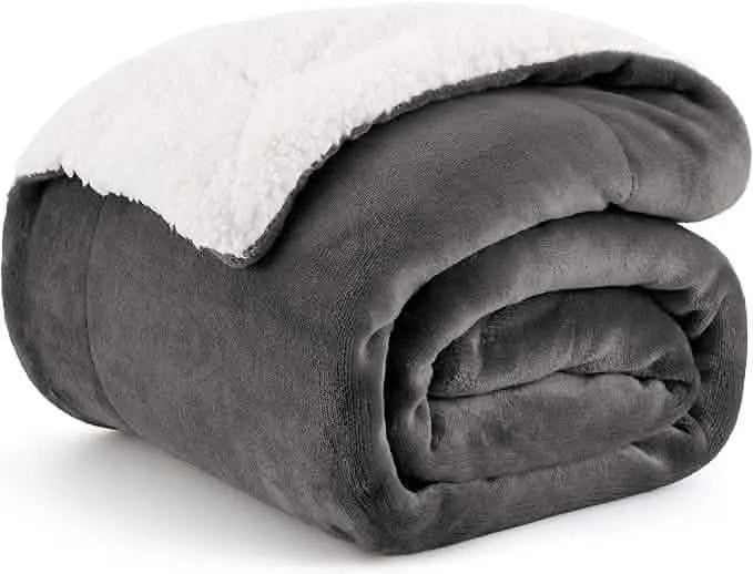 GentleSoft™ Sherpa Fleece Blanket