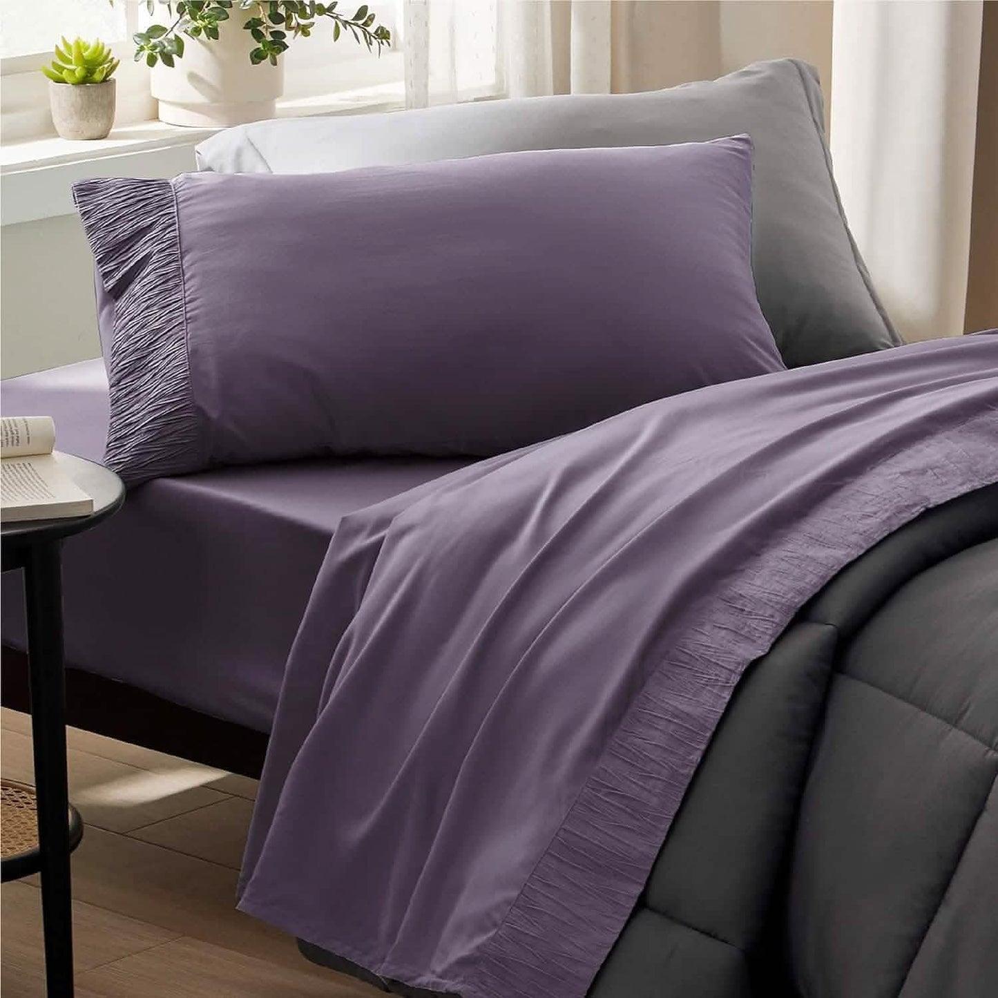 Ruched Sheet Set