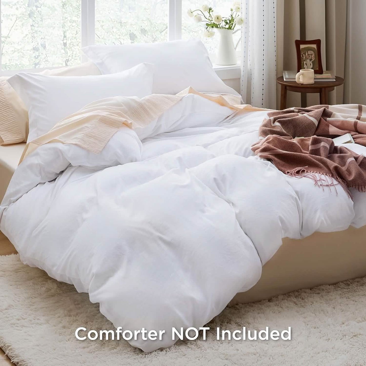 Prewashed Polyester Microfiber Duvet Cover Set
