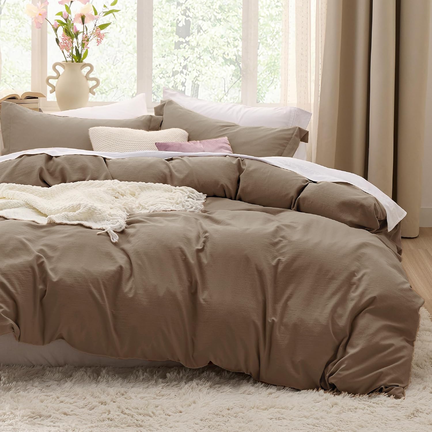 Ultra Soft Hypoallergenic Microfiber Duvet Cover Set