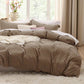 Prewashed Polyester Microfiber Duvet Cover Set