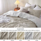 Prewashed Plain Comforter Set