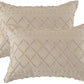 Tufted Embroidery Pillow Shams