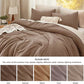 Prewashed Plain Comforter Set