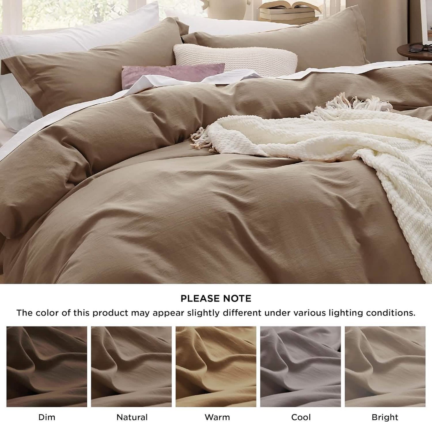 Prewashed Polyester Microfiber Duvet Cover Set