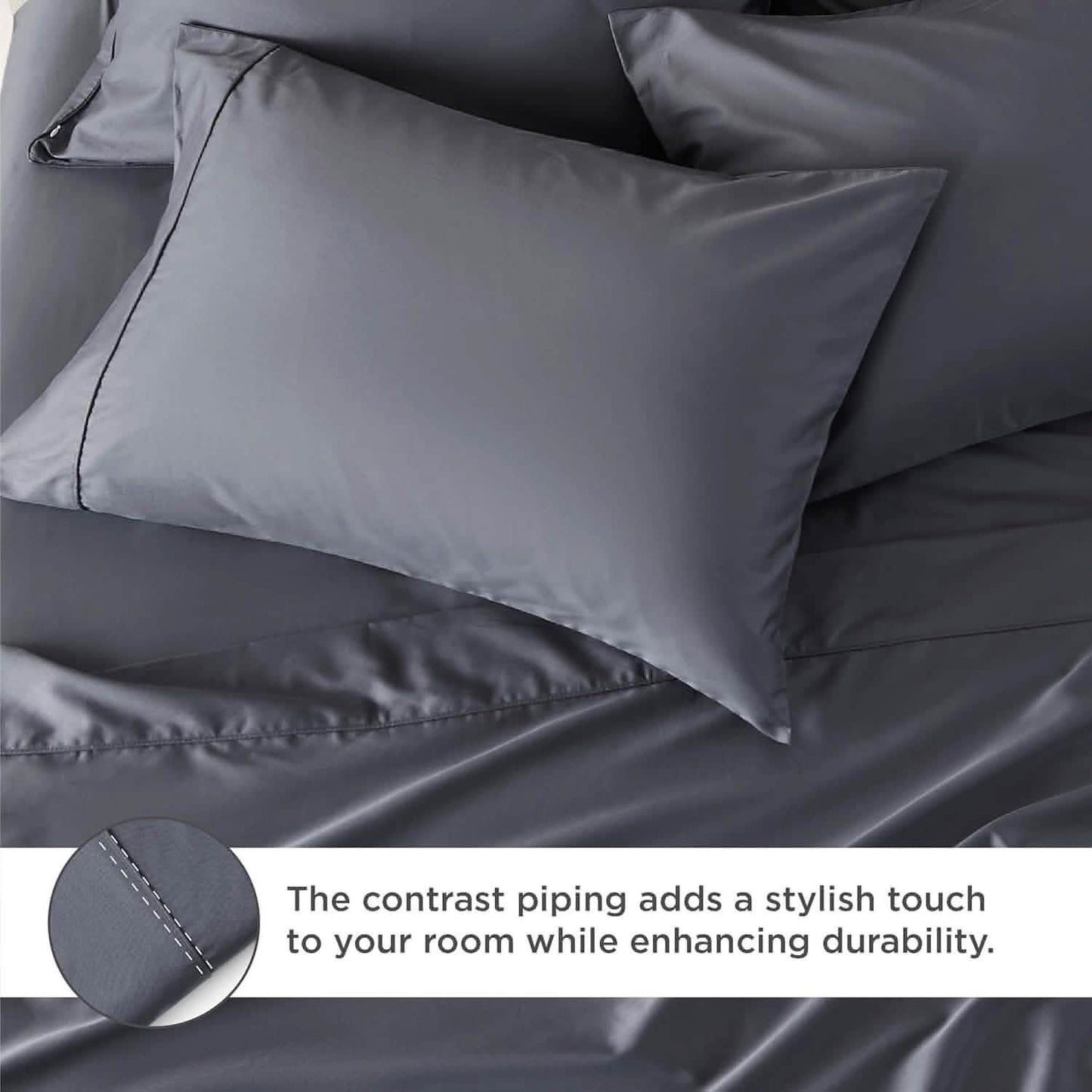 Cotton Sateen Weave Sheet Set