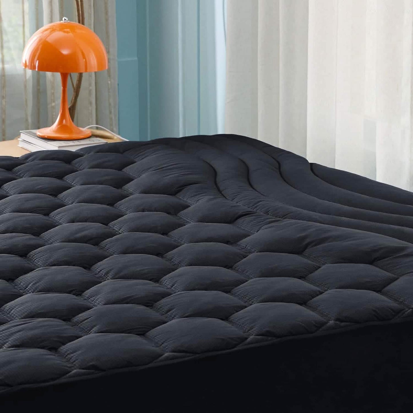 GentleSoft™ Three-Zone Quilted Mattress Pad