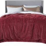 Bedsure Fuzzy Faux Fur Blanket