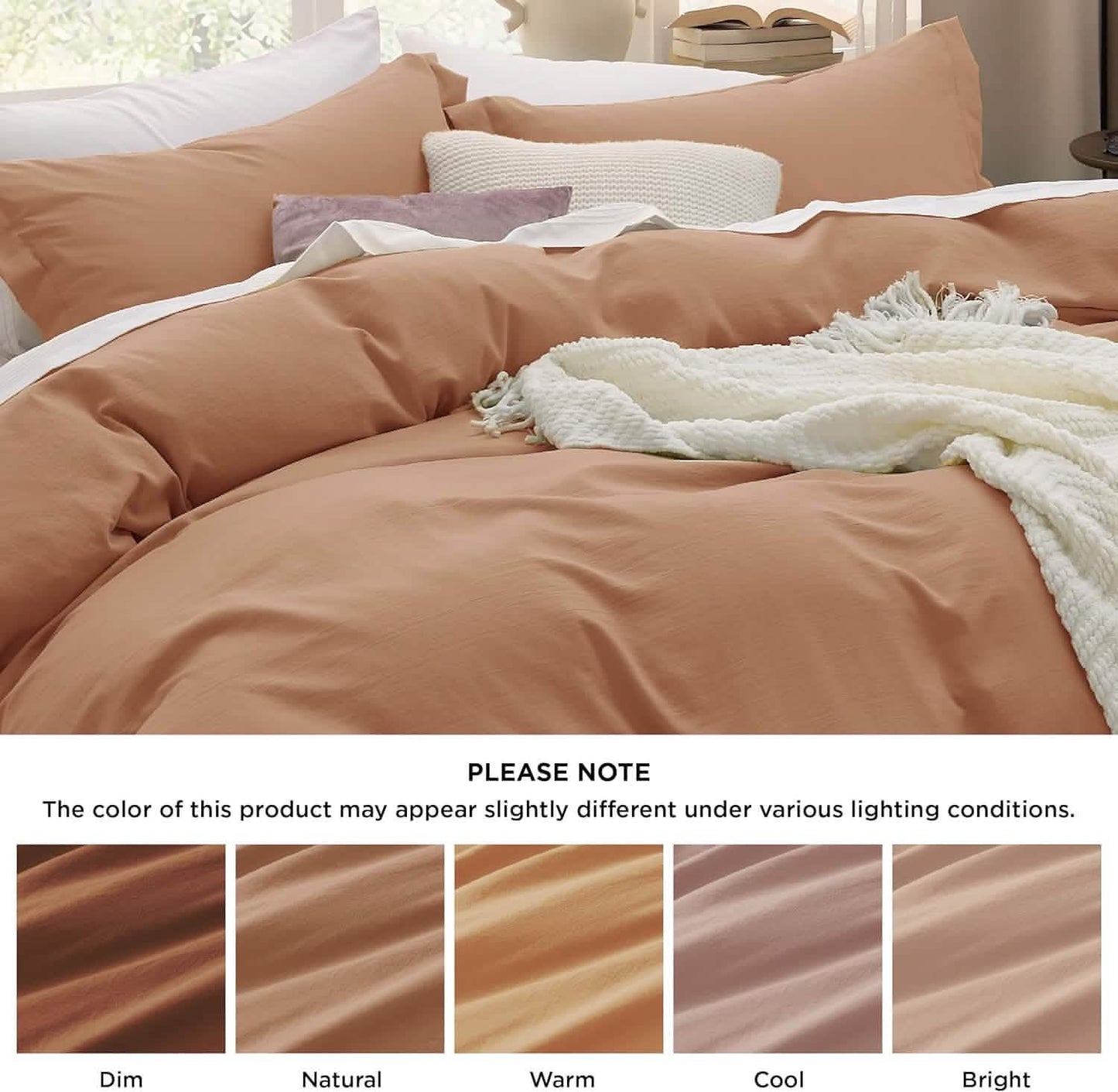 Prewashed Polyester Microfiber Duvet Cover Set