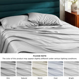 Bedsure Lyocell Cotton Sheet Set - Cooling Sheets