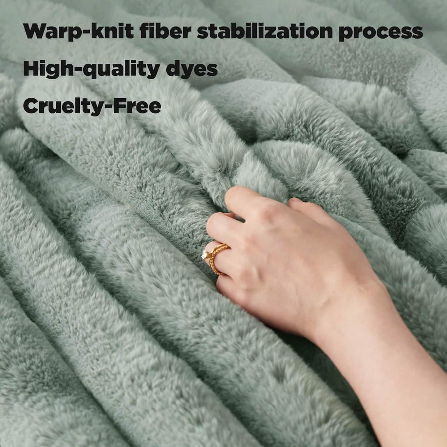 Plush Stripe Blanket
