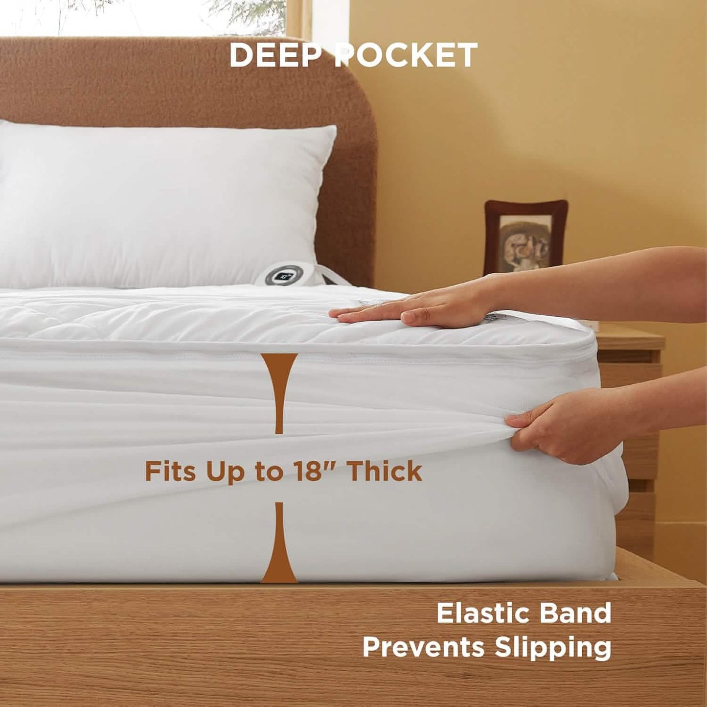 Removable Heated Mattress Padium