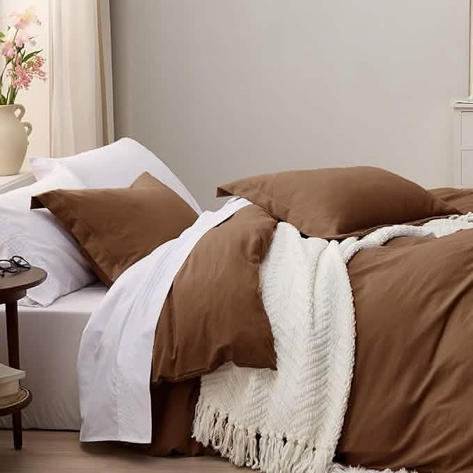 Prewashed Polyester Microfiber Duvet Cover Set