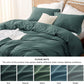 Polyester and Rayon Derived Duvet Cover Set