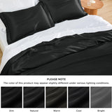 Bedsure Satin Duvet Cover Set