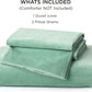 Reversible Two-Tone Sherpa Duvet Cover Set