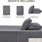 Breathable Cotton Linen Bed Sheet Set
