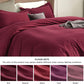 Brushed Polyester Microfiber Duvet Cover Set