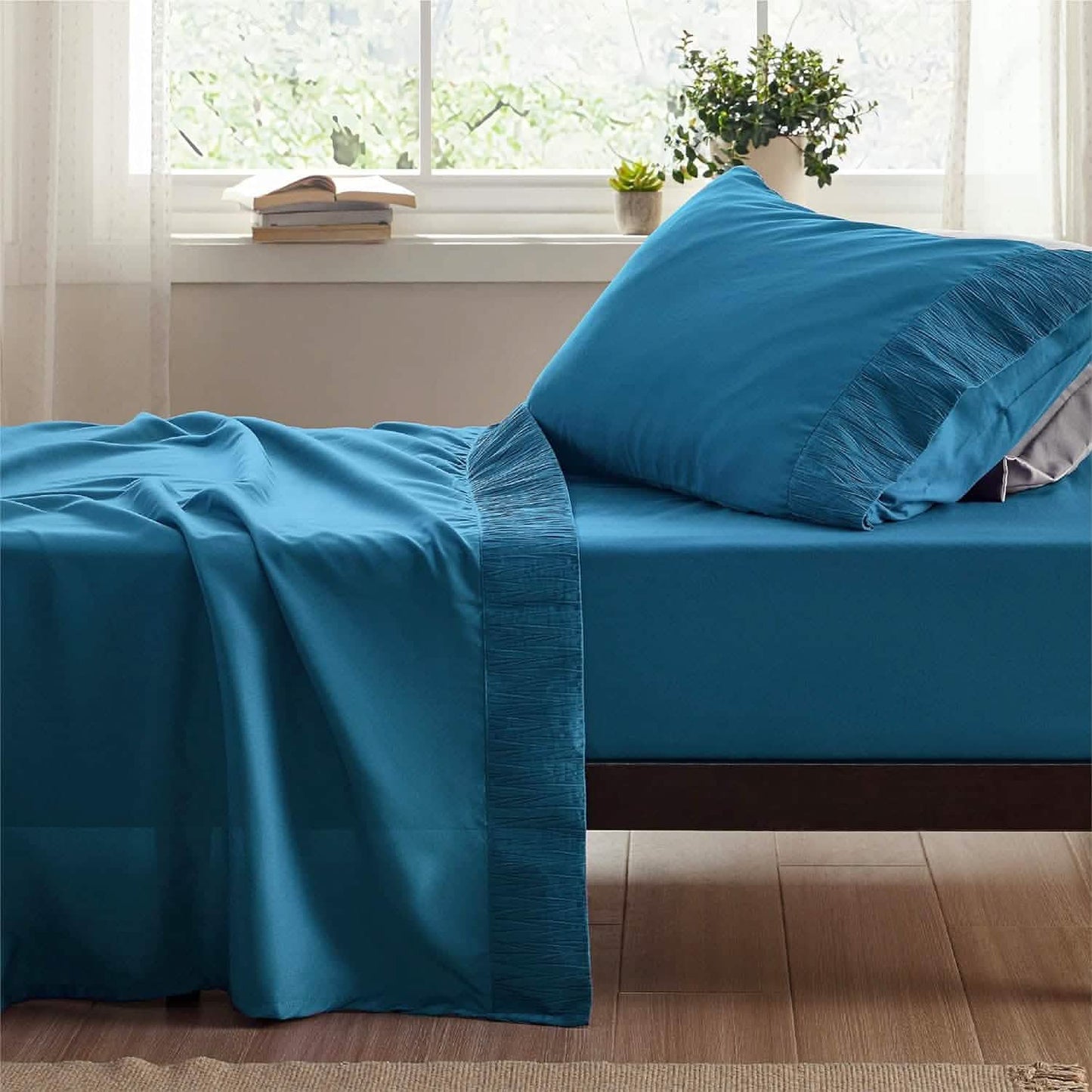 Ruched Sheet Set