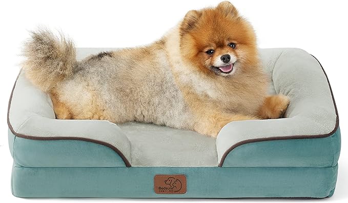 Orthopedic Flannel Dog Sofa