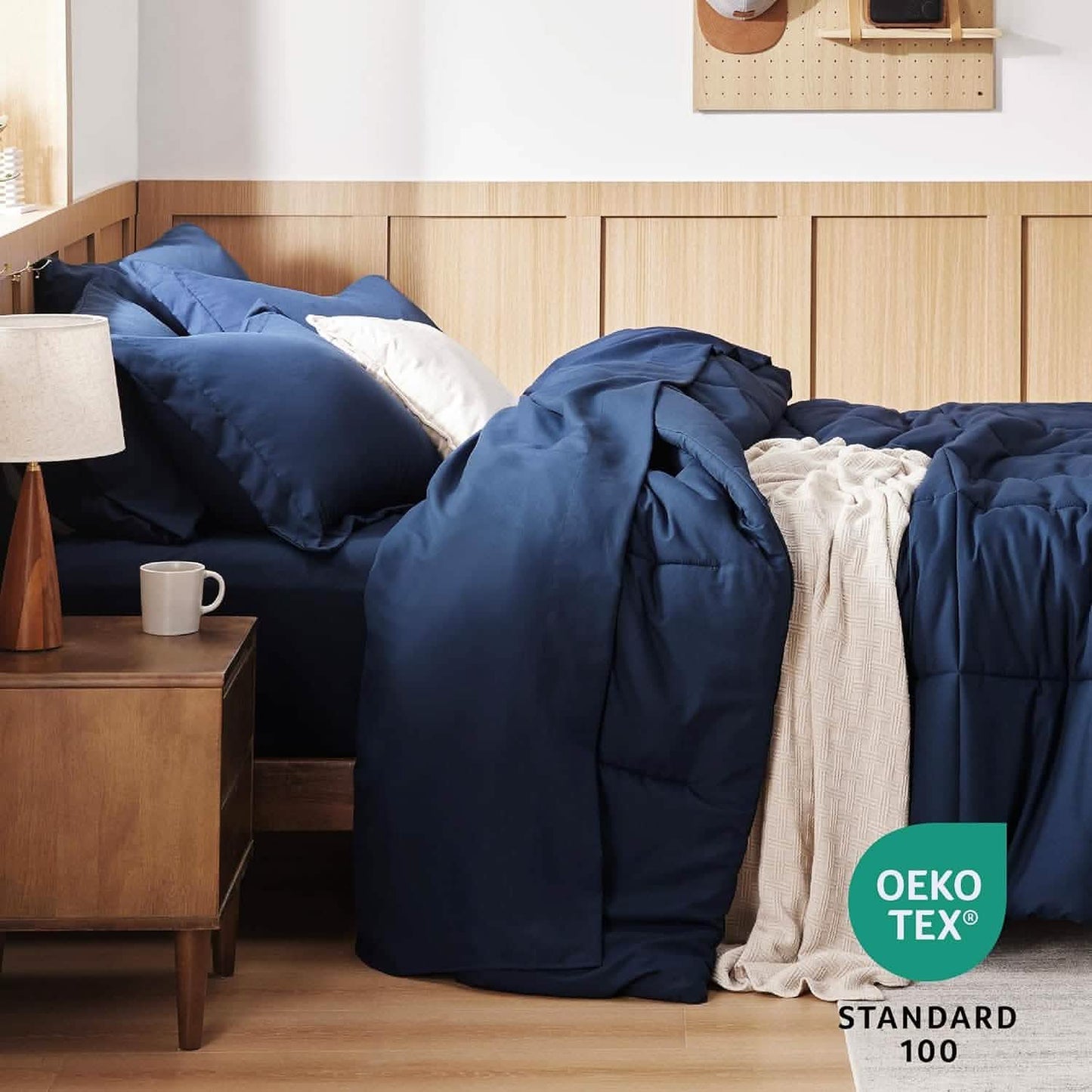 Comforter Set - 7 Pieces Solid