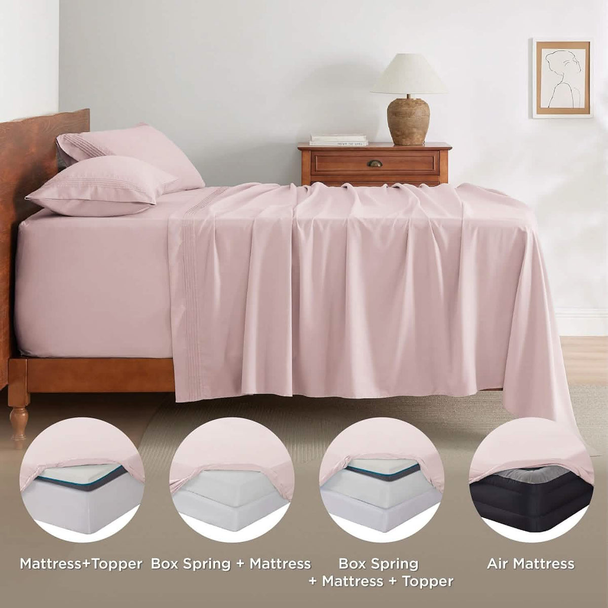 GentleSoft™ Moisture-Wicking Sheet Set