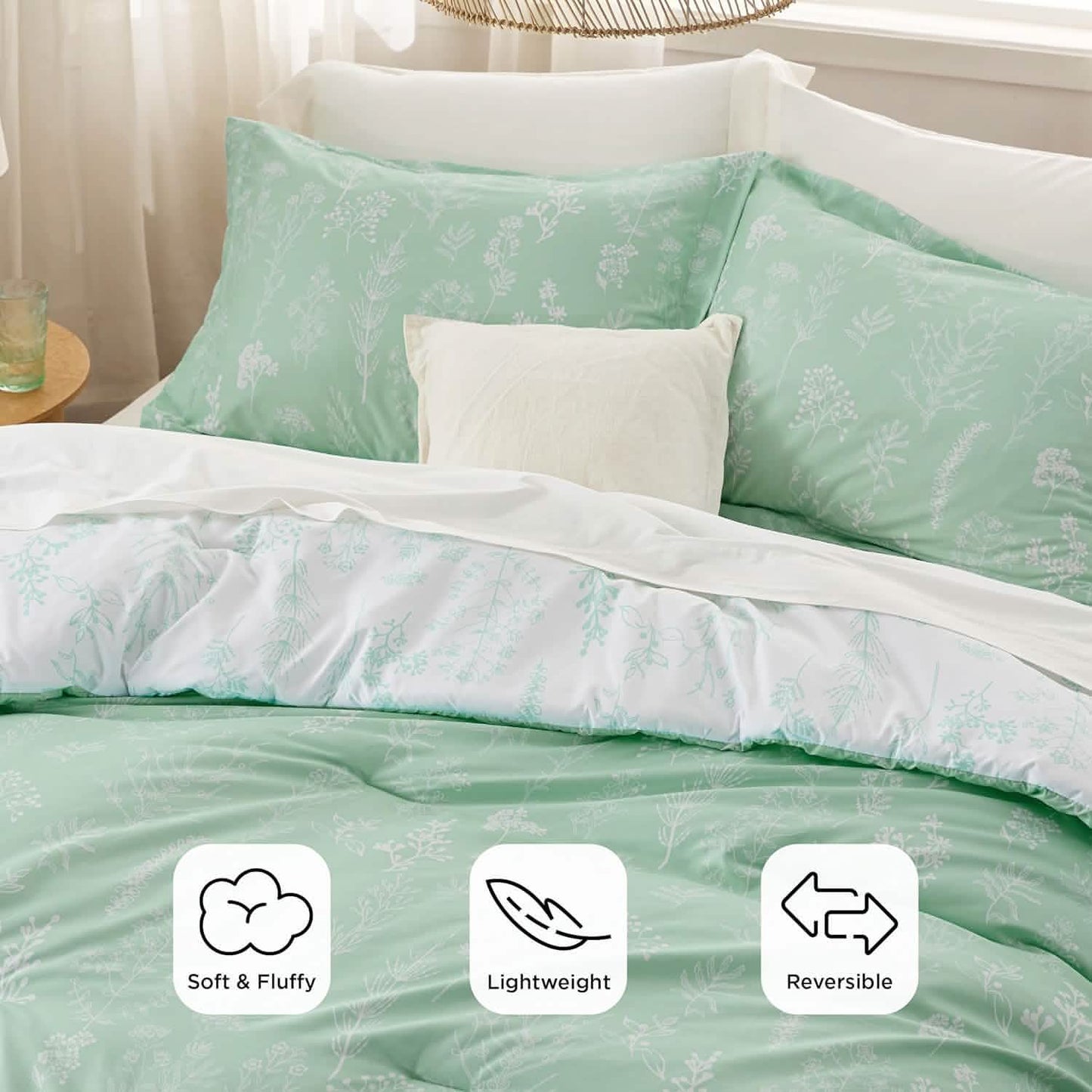 Floral Comforter Set